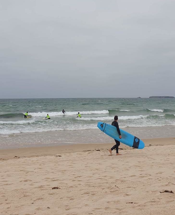 Surf em Peniche - Portugal © Viaje Comigo