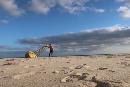 Susana Ribeiro na Ilha da Armona - Olhão - Algarve © Viaje Comigo