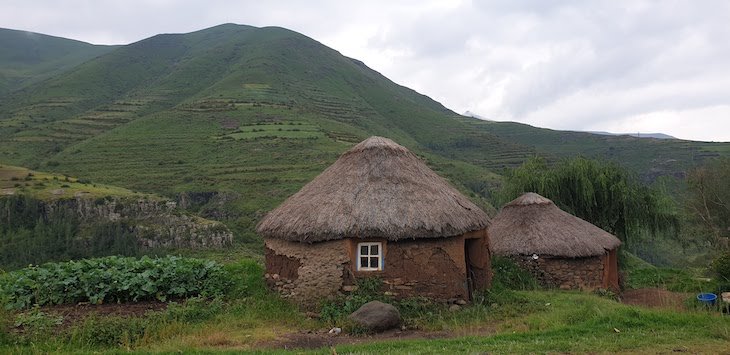 Casa na zona rural do Lesoto © Viaje Comigo