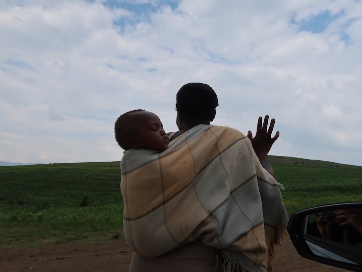 A história da boleia - Lesoto © Viaje Comigo