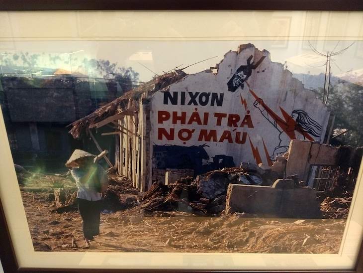 Nixon Museu da Guerra - Ho Chi Minh - Vietname © Viaje Comigo