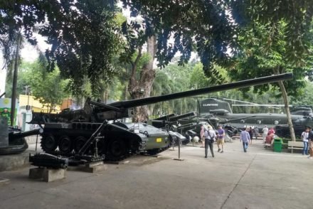 Museu (dos Vestígios) de Guerra, Ho Chi Minh, Vietname © Viaje Comigo