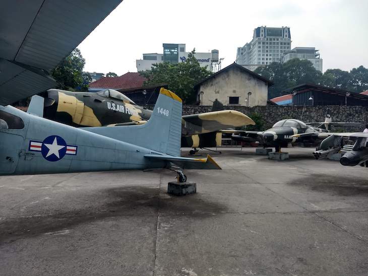 Museu (dos Vestígios) de Guerra, Ho Chi Minh, Vietname © Viaje Comigo