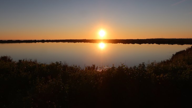 Pôr-do-sol na Ria Formosa - Olhão - Algarve © Viaje Comigo