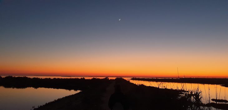 Pôr-do-sol na Ria Formosa - Olhão - Algarve © Viaje Comigo
