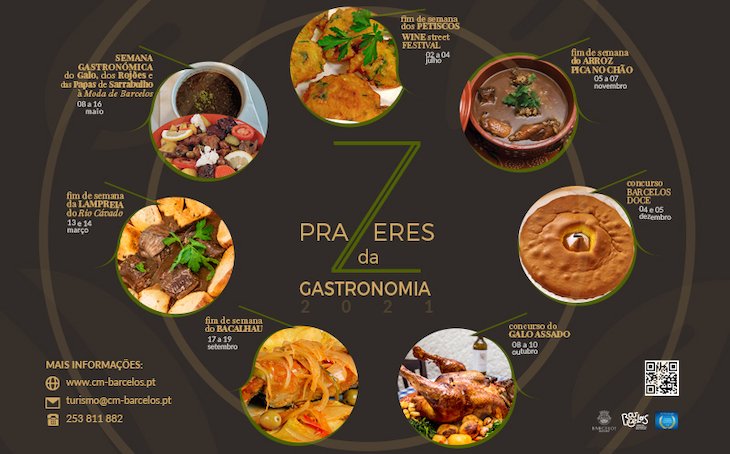 7 Prazeres da Gastronomia em Barcelos