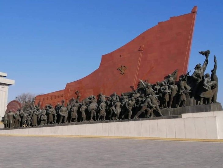 Monumento a Revolução coreana, Coreia do Norte © Hugo Martins