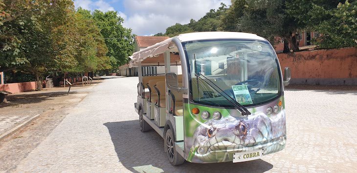 Veículo elétrico da Tapada de Mafra - Portugal © Viaje Comigo