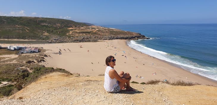 Susana Ribeiro na Foz do Lizandro Ericeira - Portugal © Viaje Comigo