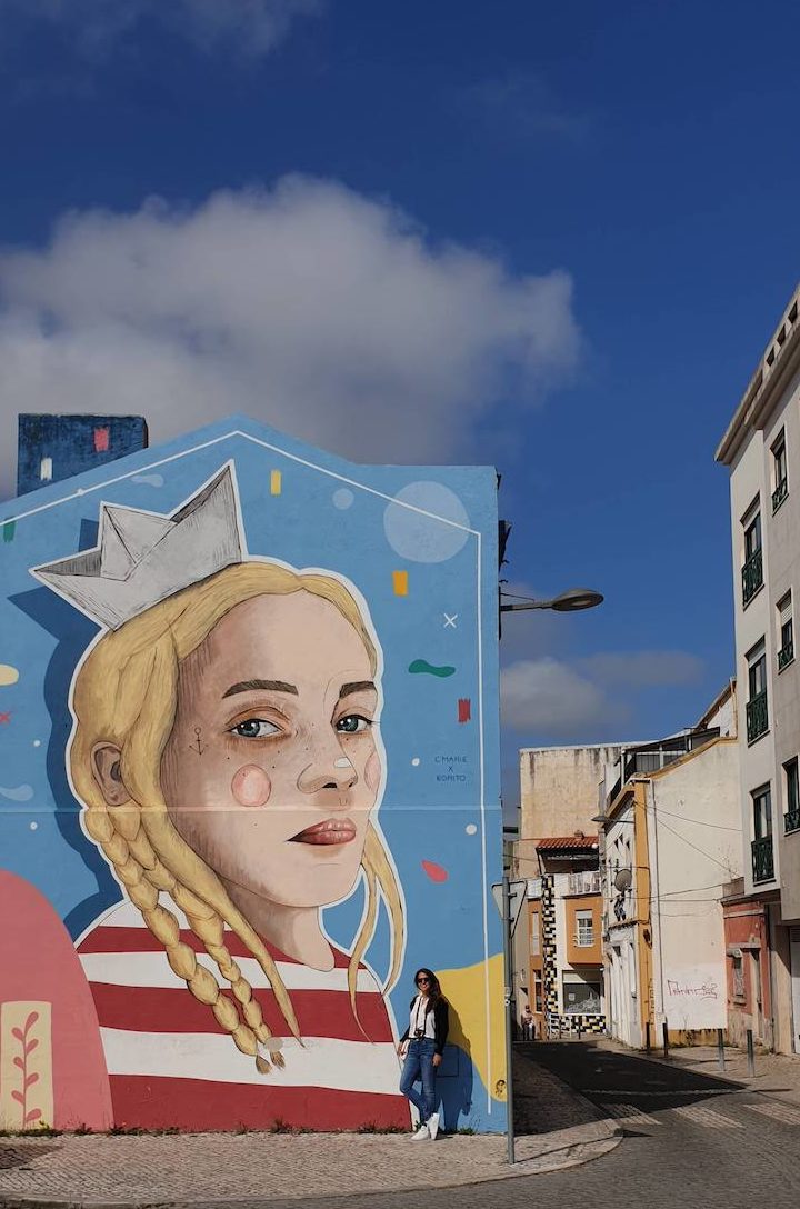 C Marie e Egrito Arte Urbana - Caldas da Rainha - Portugal © Viaje Comigo