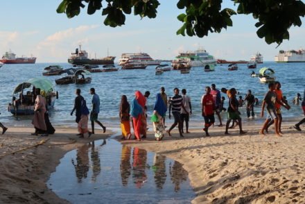 Praia em Stone Town - Zanzibar - Tanzânia © Viaje Comigo