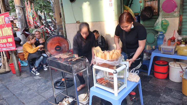 Comida de rua, Hanoi - Vietname © Viaje Comigo
