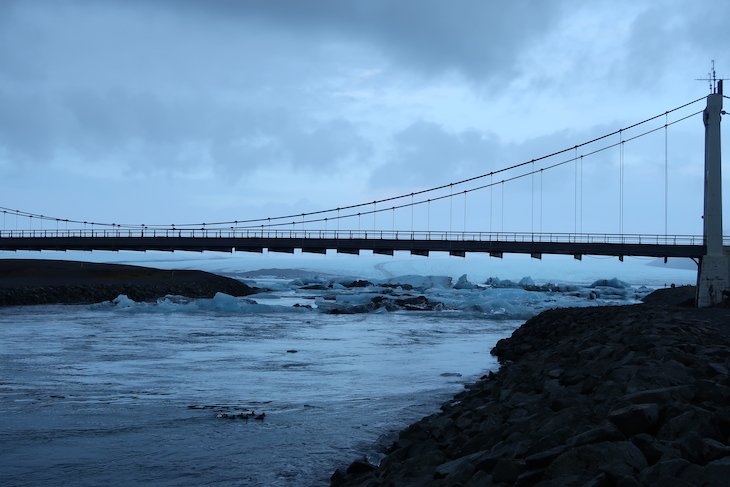Ponte da Glaciar Lagoon - Islândia © Viaje Comigo