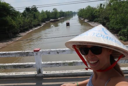 Susana Ribeiro passeio no Delta do Mekong - Vietname © Viaje Comigo