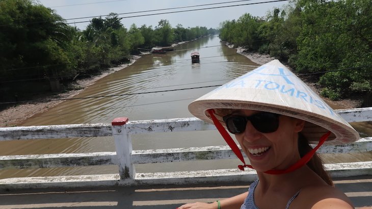 Susana Ribeiro passeio no Delta do Mekong - Vietname © Viaje Comigo