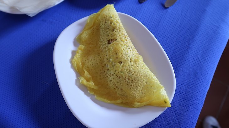 Workshop de crepes - Almoço no Passeio no Delta do Mekong - Vietname © Viaje Comigo