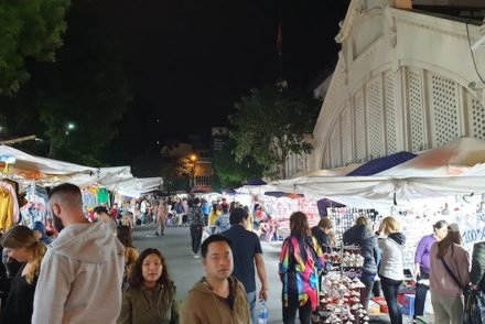 Mercado noturno de Hanoi - Vietname © Viaje Comigo