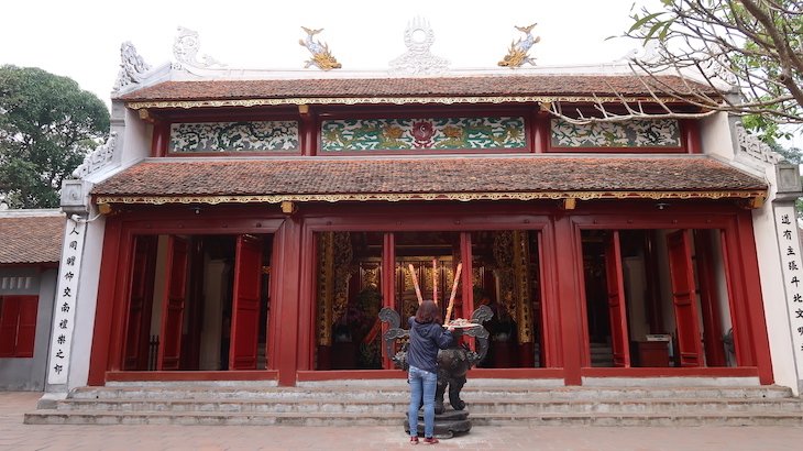 Templo Ngoc Son - Hanói - Vietname © Viaje Comigo