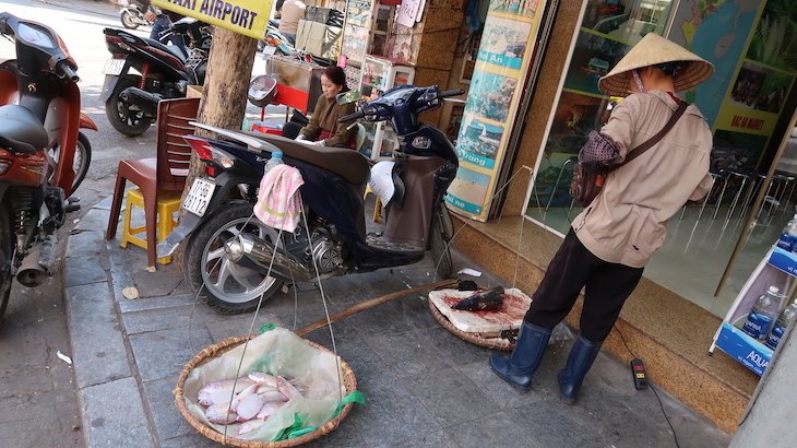 Ruas de Hanoi - Vietname © Viaje Comigo