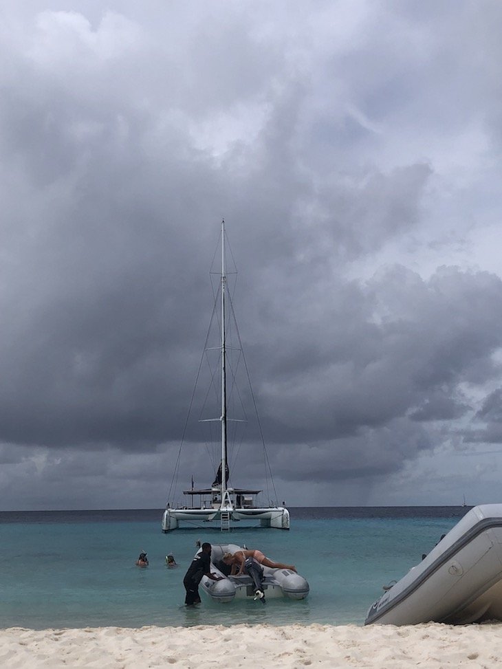 Klein Curaçao, vista da praia © Viaje Comigo