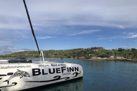 Klein Curaçao, Bluefinn catamaran , Curaçao © Viaje Comigo