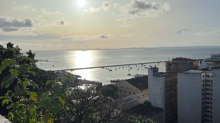 Vista para Baía de Todos os Santos - Salvador - Bahia - Brasil © Viaje Comigo