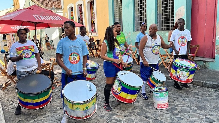 República dos Tambores -Pelourinho - Salvador - Bahia - Brasil © Viaje Comigo