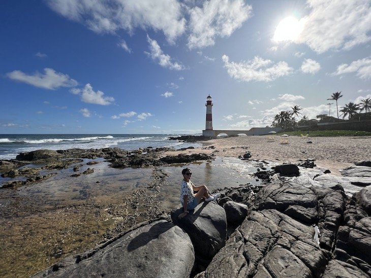 Farol de Itapuã - Salvador - Bahia - Brasil © Viaje Comigo