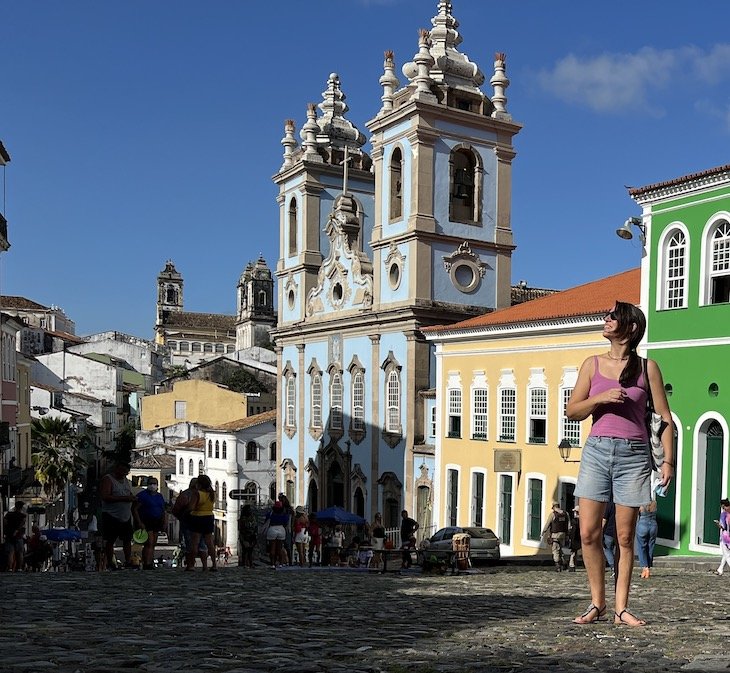 No Largo do Pelourinho - Salvador - Bahia - Brasil © Viaje Comigo