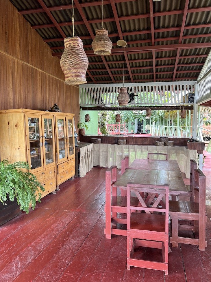 Restaurante do Manati Lodge - Amazonas - Brasil © Viaje Comigo