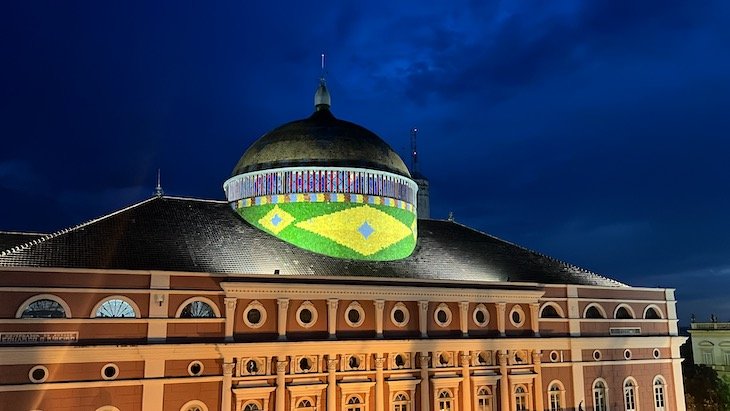 Teatro Amazonas - Manaus - Brasil © Viaje Comigo