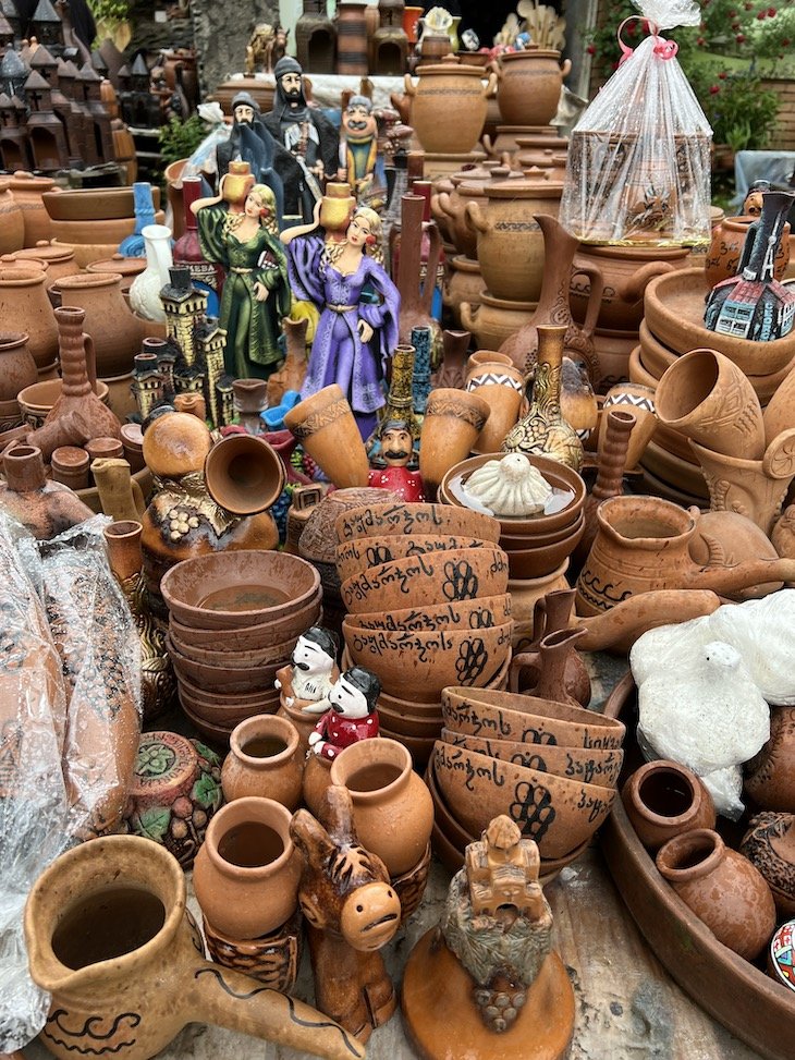 Cerâmicas - O que comprar na Georgia © Viaje Comigo