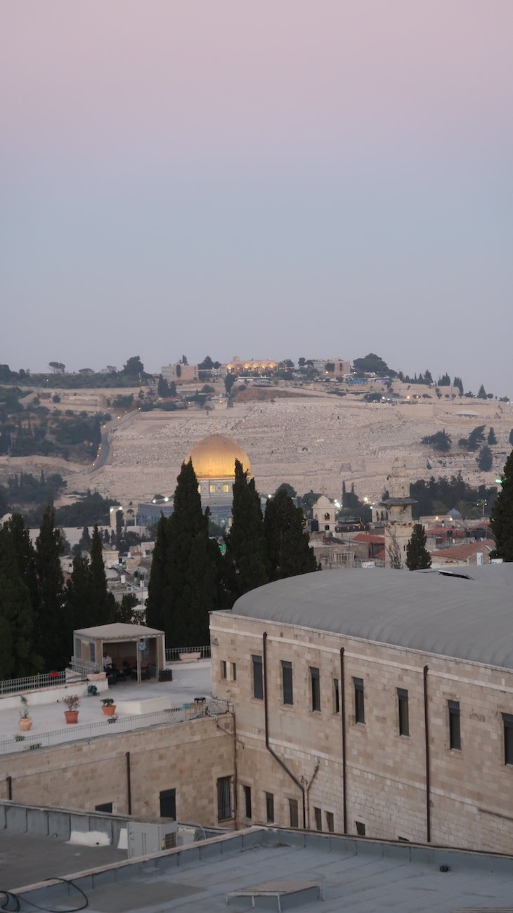 Vista do Centro Notre Dame de Jerusalém - Israel © Viaje Comigo
