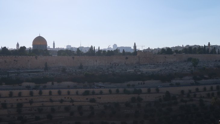 Vista para Monte do Templo - Jerusalem - Israel © Viaje Comigo