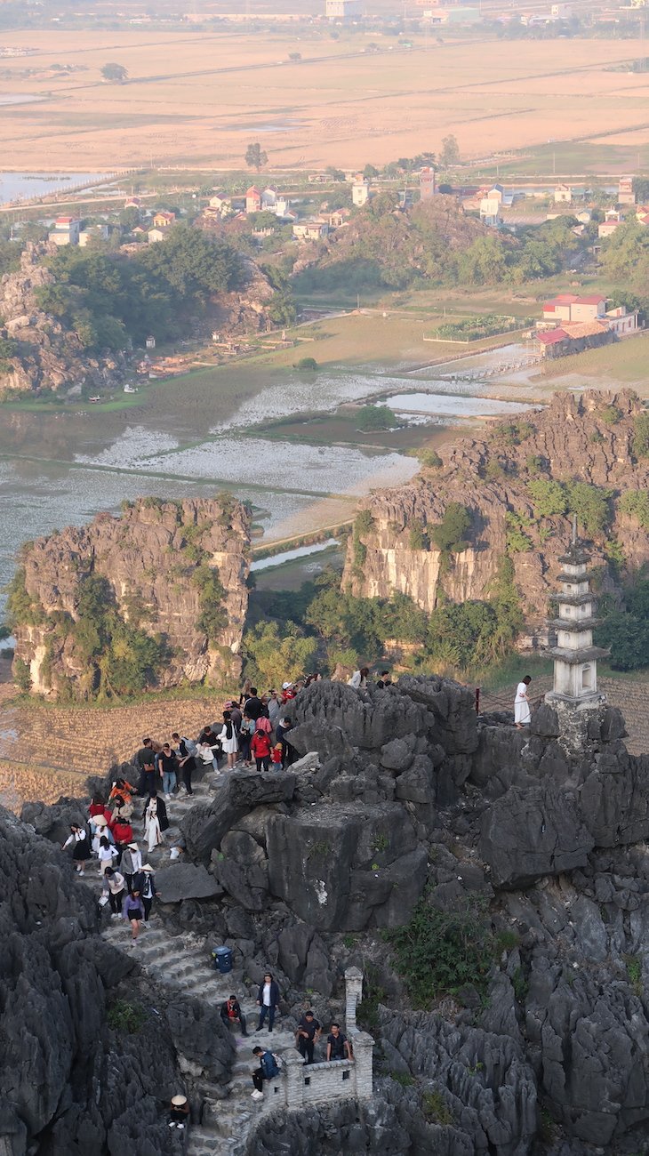 Vista da Mua Cave - Ninh Binh - Vietname © Viaje Comigo