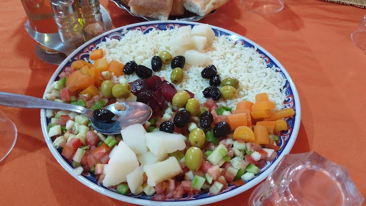 Salada marroquina -Marrocos © Viaje Comigo.
