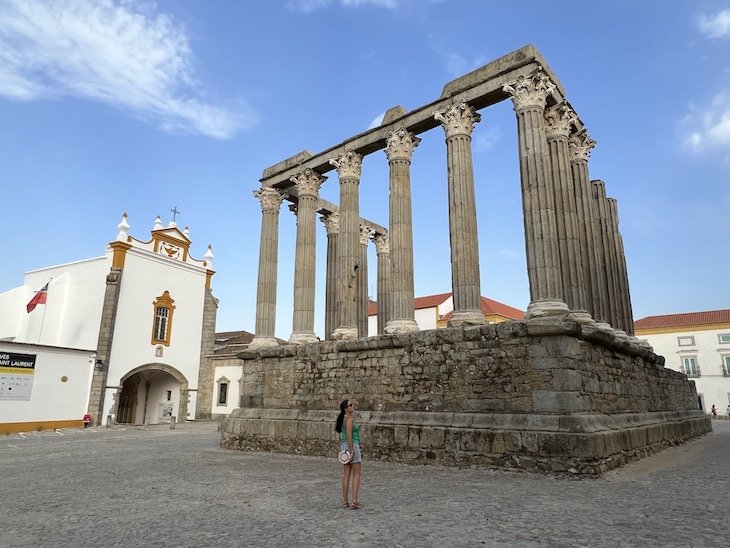 Templo romano de Évora / Templo de Diana - Alentejo - Portugal © Viaje Comigo