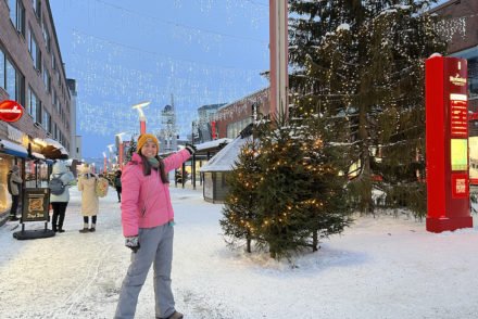 Susana Ribeiro em Rovaniemi -Lapónia - Finlândia © Viaje Comigo