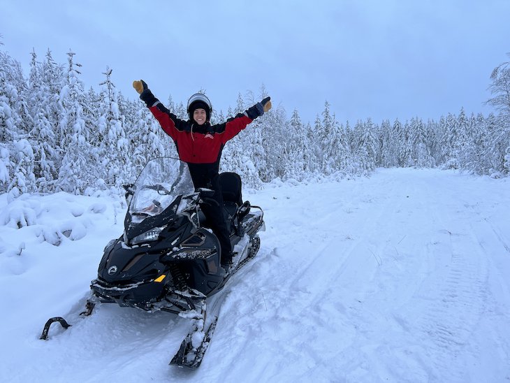 Snowmobile - Arctic Lifestyle -Lapónia - Finlândia © Viaje Comigo