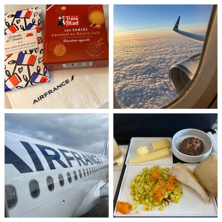 Serviço Business a bordo da Air France - Lisboa - Rovaniemi © Viaje Comigo