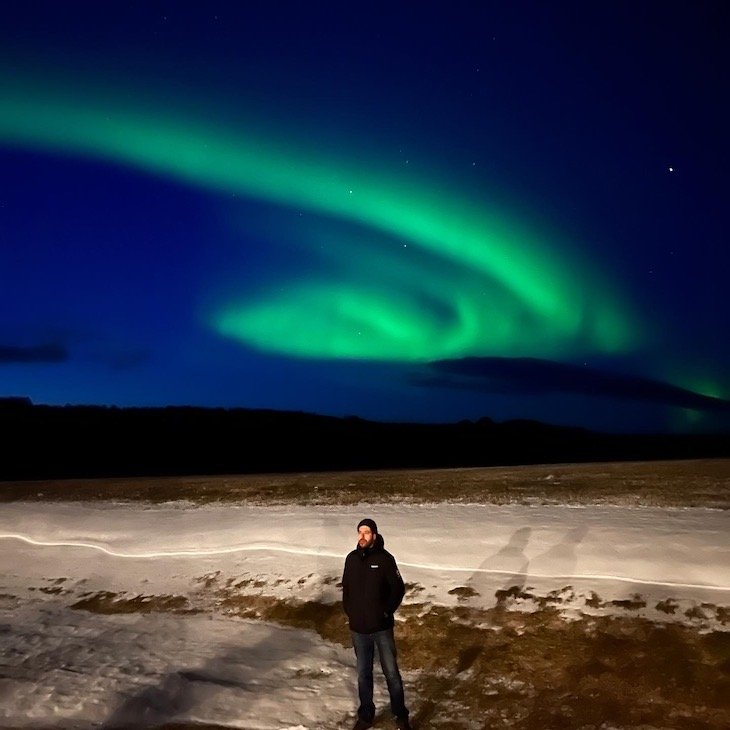Aurora Boreal - Islândia © Viaje Comigo