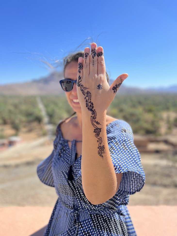 Henna - Marrocos © Viaje Comigo