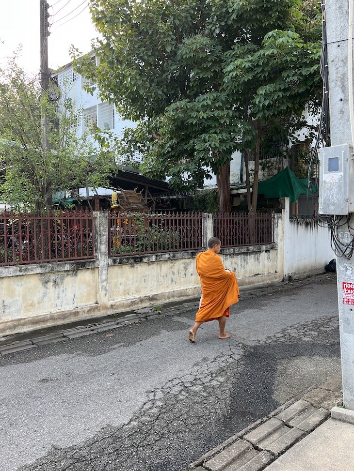 Monge em Chiang Mai - Tailandia © Viaje Comigo