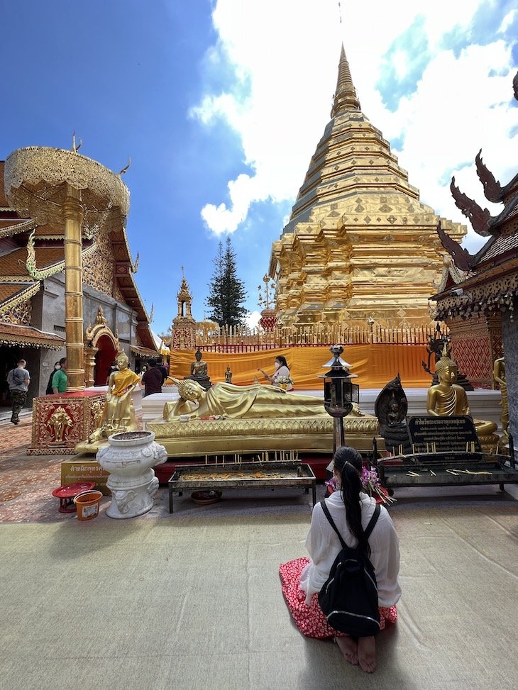 Wat Phra That Doi Suthep - Chiang Mai - Tailândia © Viaje Comigo