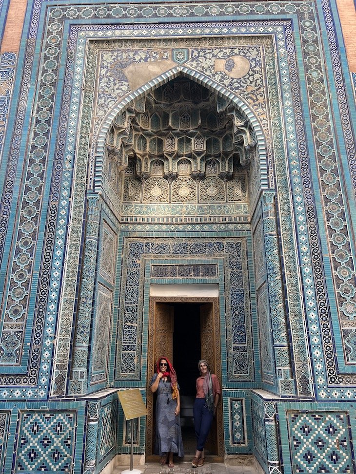 Shah-i-Zinda - Samarcanda - Uzbequistão © Viaje Comigo