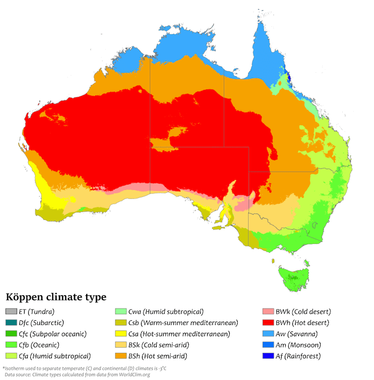 Clima na Austrália 