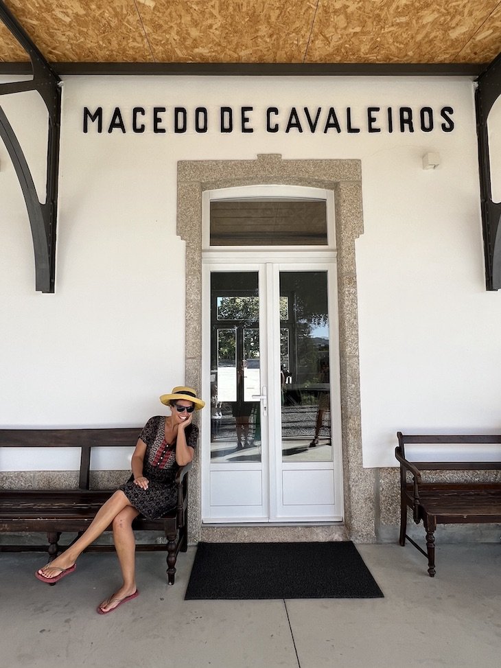 Antiga estação de comboios - Macedo de Cavaleiros - Portugal © Viaje Comigo