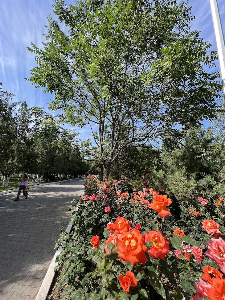 Abay Park - Shymkent - Cazaquistão © Viaje Comigo