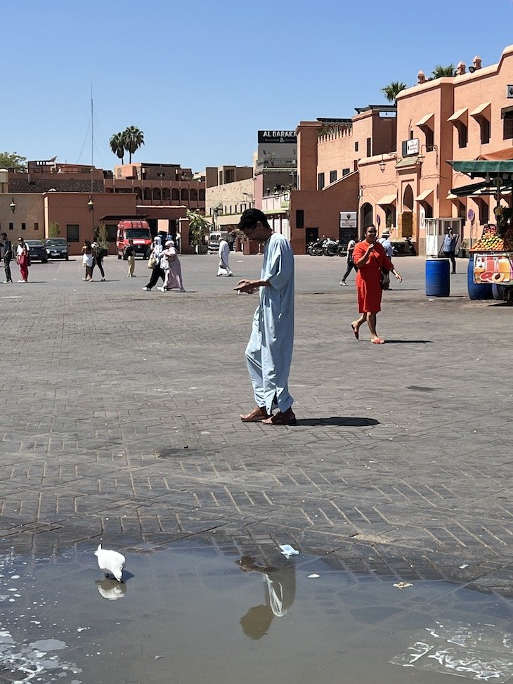 Djema El Fna - Marraquexe - depois do sismo - Marrocos © Viaje Comigo