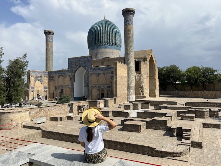 Mausoléu de Amir Timur - Gur-e-Amir - Samarcanda - Uzbequistao © Viaje Comigo